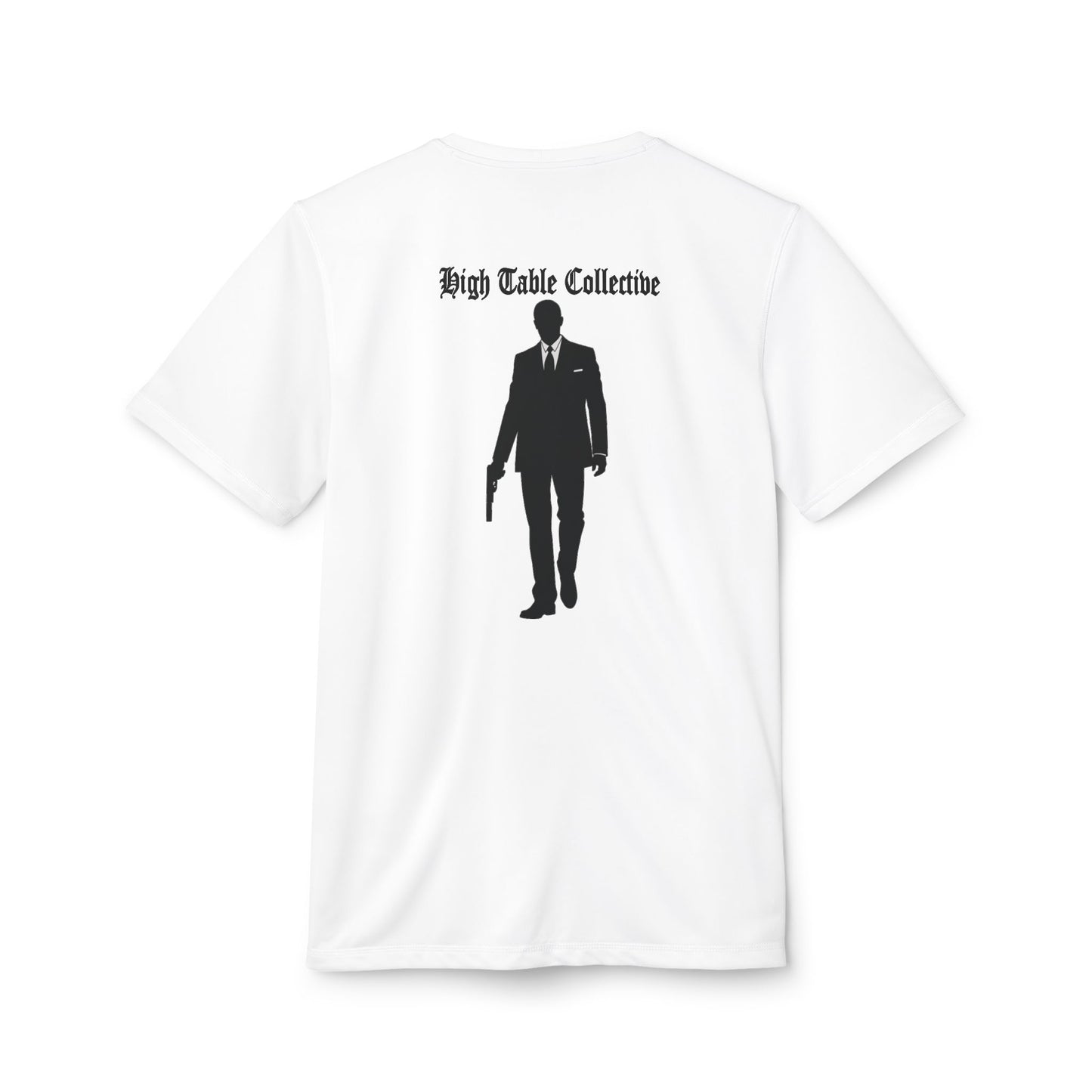 High Table Collective Adidas Athletic Sport T-shirt with Latin Saying 'Acta Non Verba'