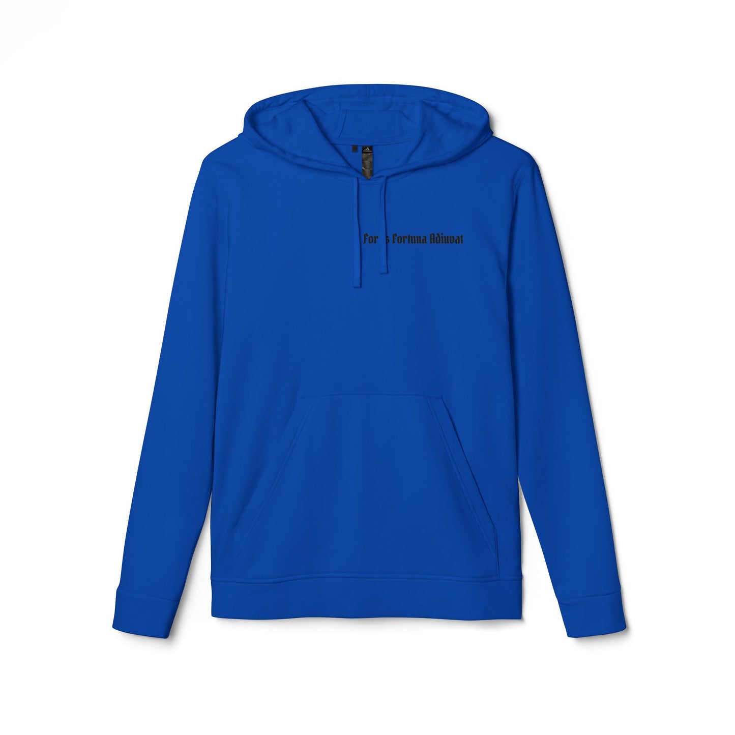 High Table Collective Adidas Fleece Hoodie Latin Saying 'Fortis Fortuna Adiuvat' Gym Motivation