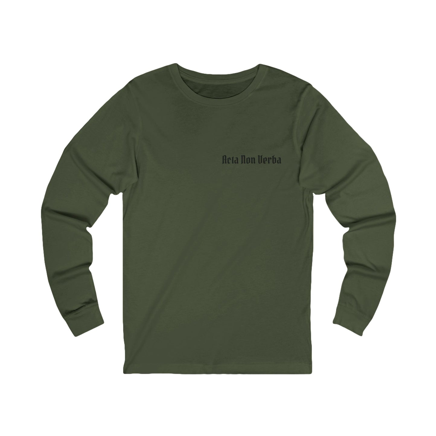 High Table Collective "Acta Non Verba" Unisex Jersey Long Sleeve