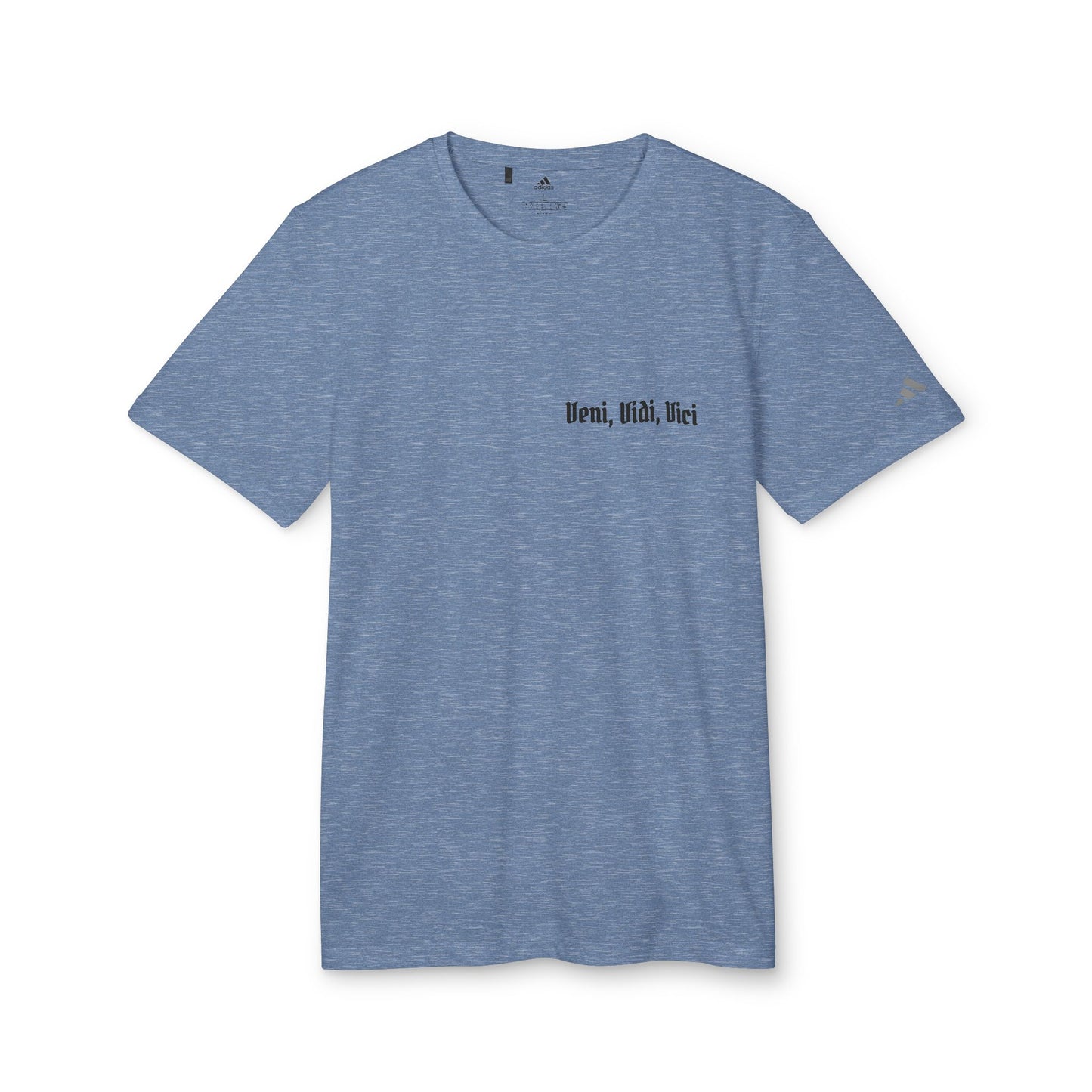 High Table Collective Adidas Athletic Sport T-shirt with Latin Saying 'Veni, Vidi, Vici'