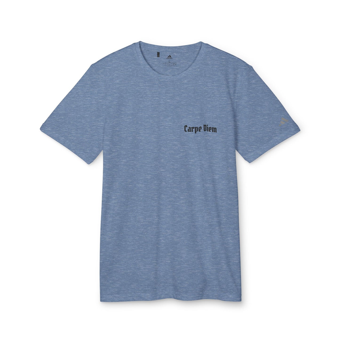 High Table Collective Adidas Athletic T-shirt with Latin Saying 'Carpe Diem'