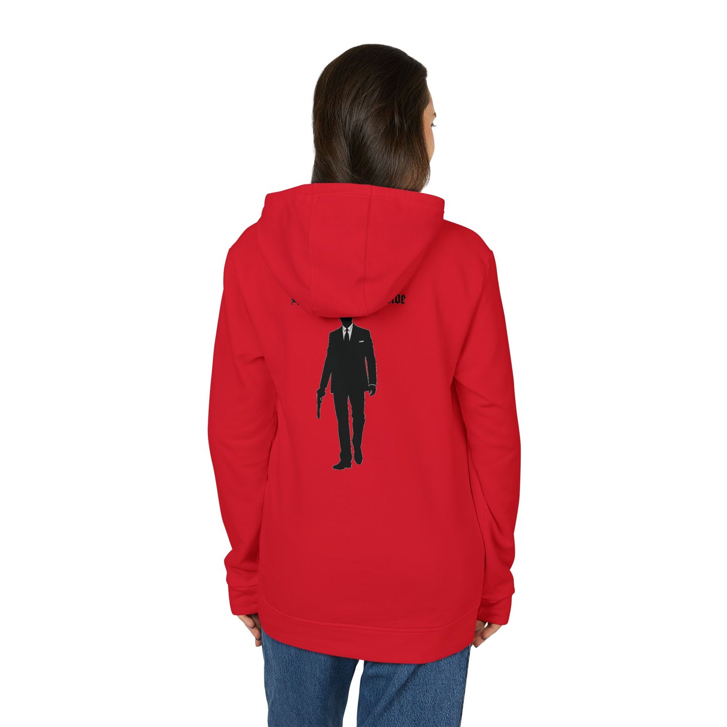 High Table Collective Adidas Fleece Hoodie Latin Saying 'Fortis Fortuna Adiuvat' Gym Motivation