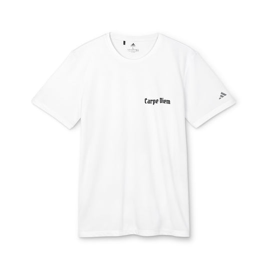 High Table Collective Adidas Athletic T-shirt with Latin Saying 'Carpe Diem'