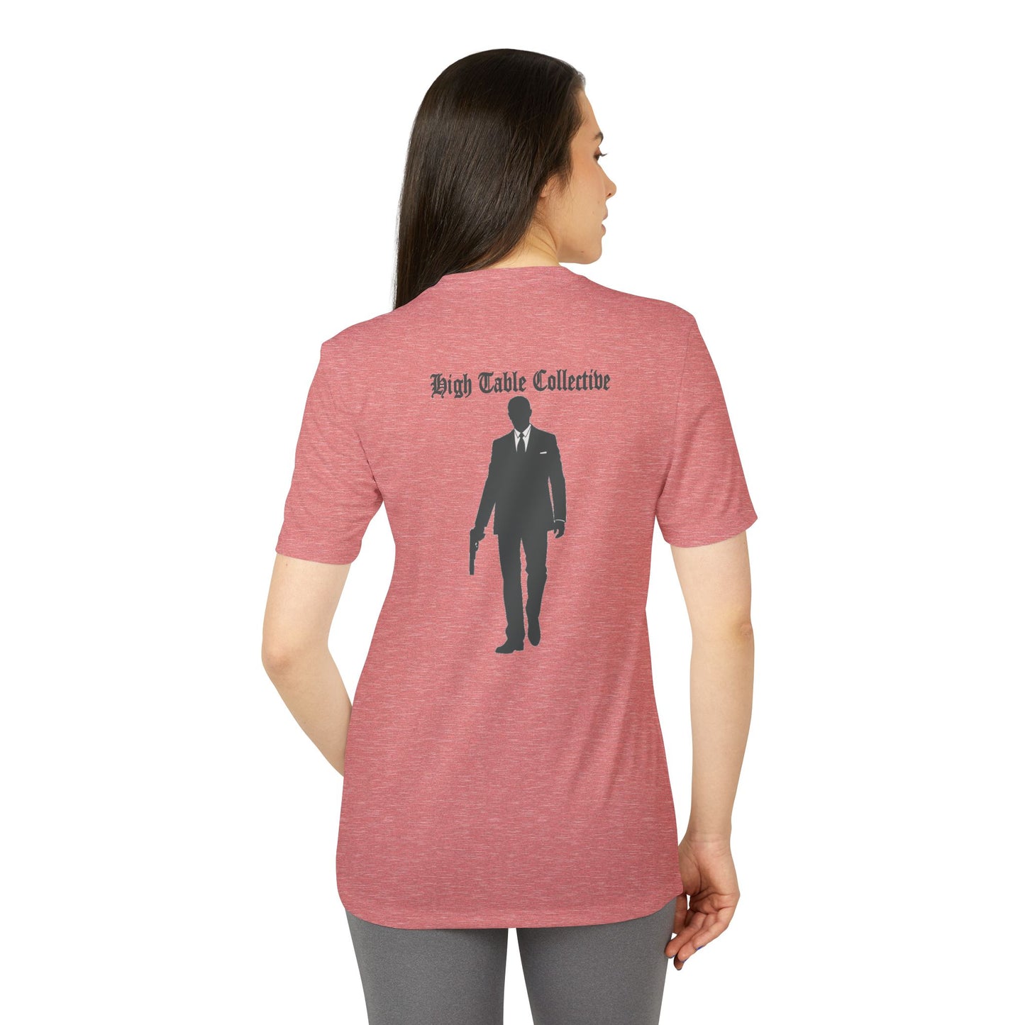 High Table Collective Adidas Athletic Sport T-shirt with Latin Saying 'Veni, Vidi, Vici'