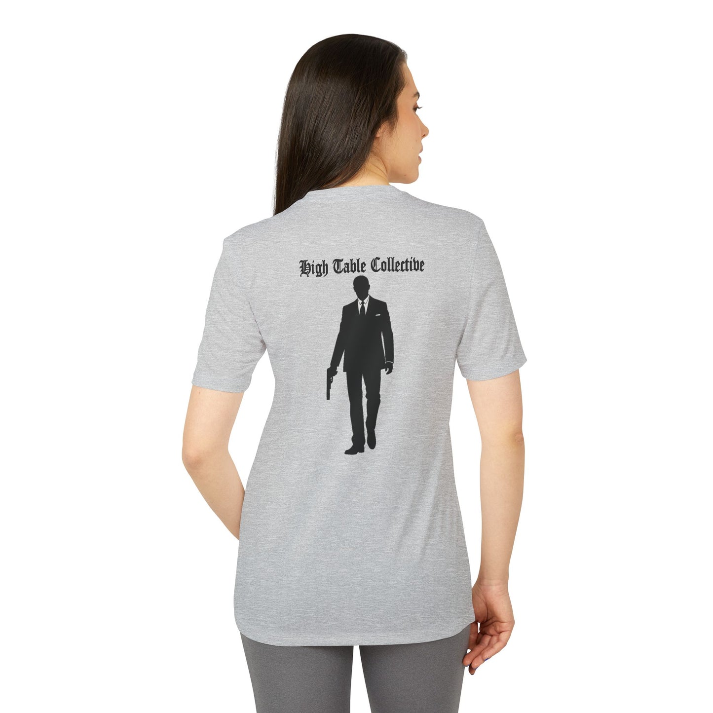 High Table Collective Adidas Athletic Sport T-shirt with Latin Saying 'Veni, Vidi, Vici'