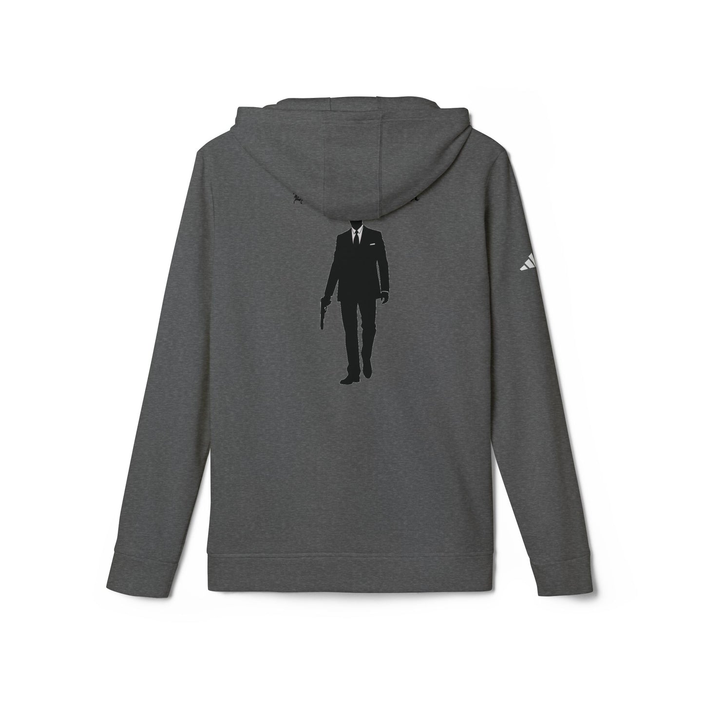High Table Collective Adidas Fleece Hoodie Latin Saying 'Fortis Fortuna Adiuvat' Gym Motivation