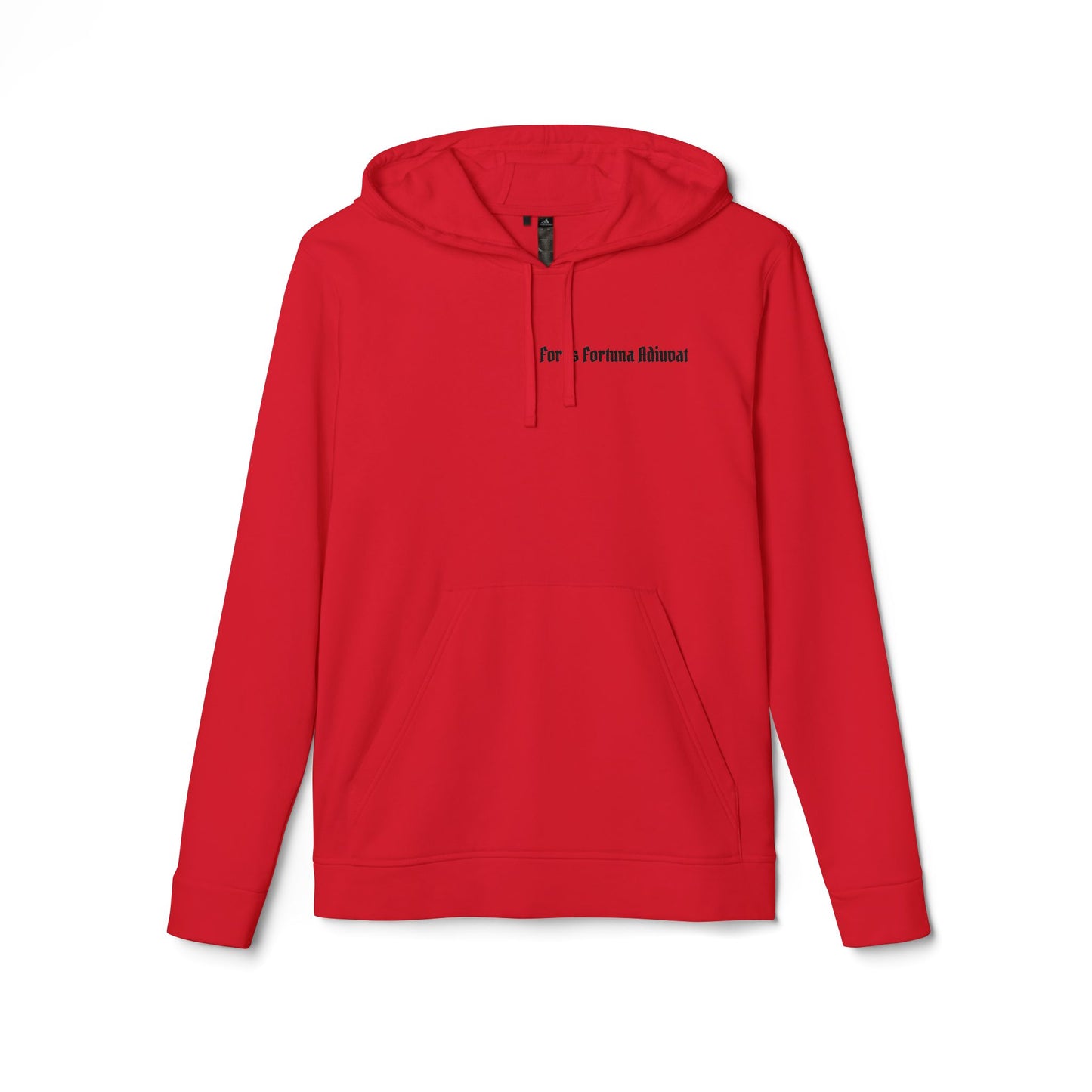 High Table Collective Adidas Fleece Hoodie Latin Saying 'Fortis Fortuna Adiuvat' Gym Motivation