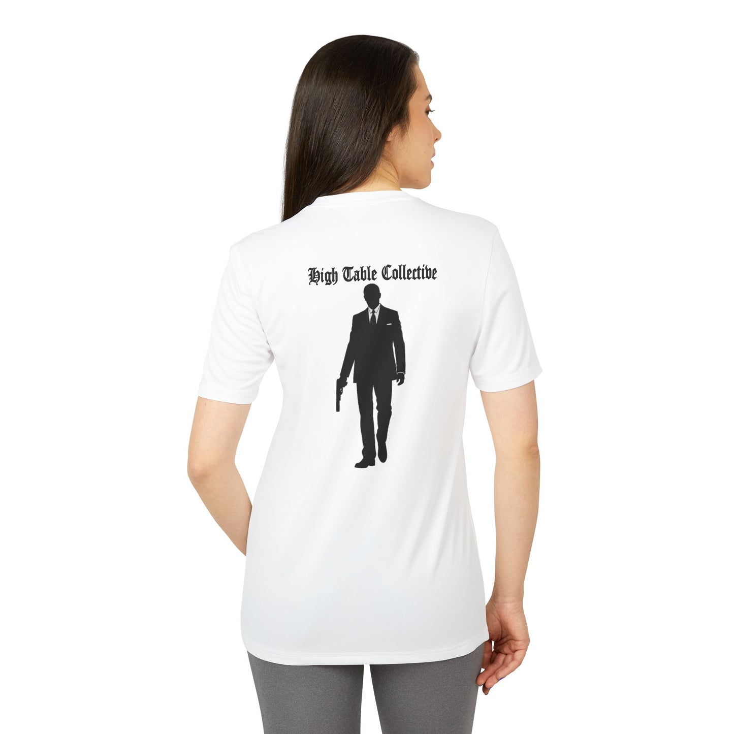 High Table Collective Adidas Athletic Sport T-shirt with Latin Saying 'Veni, Vidi, Vici'