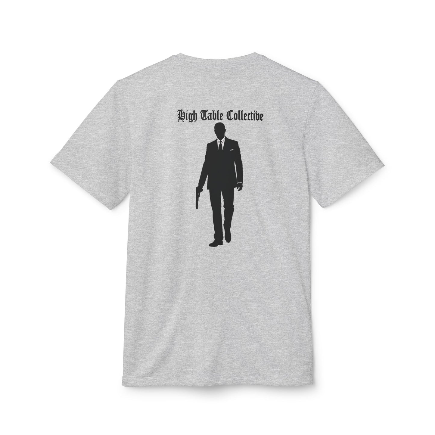 High Table Collective Adidas Unisex Sport T-shirt with Latin Saying 'Vincit Qui Se Vincit'