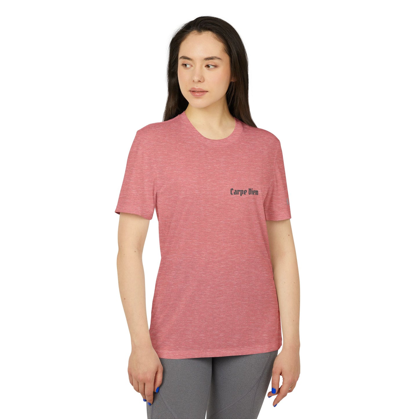 High Table Collective Adidas Athletic T-shirt with Latin Saying 'Carpe Diem'