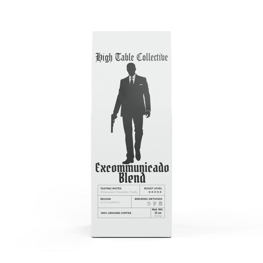 High Table Collective "Excummunicado Blend" Coffee Blend (Dark French Roast)